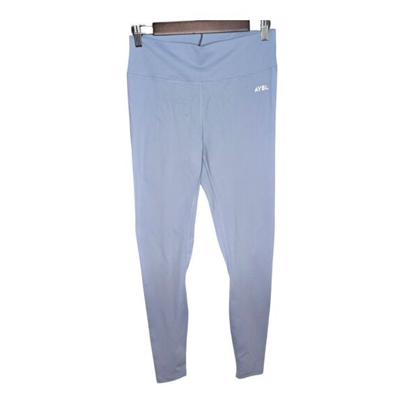 AYBL Light Gray Core‎ Athletic Leggings Workout Activewear High Waist XL - Picture 1 of 5